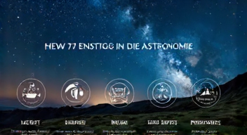 Das sind die Top 7 Schritte beim Einstieg in die Astronomie