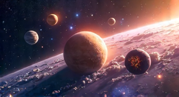 Der Einfluss der Kollisionen auf Planetensysteme (2/10)