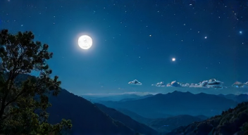 Der Einfluss des Mondlichts auf die Geminiden (5/10)