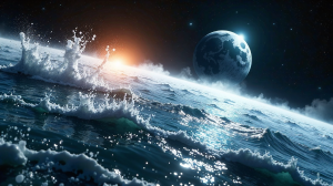 Die geheimnisvolle Entstehung des Mondes: Wasser, Kollision und Isotope