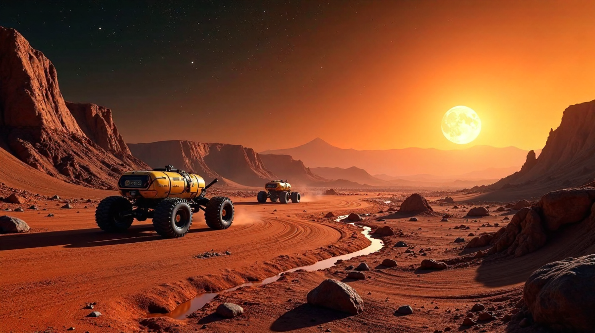 Die Marsmission: Herausforderungen, Visionen und die Rolle der Mächte