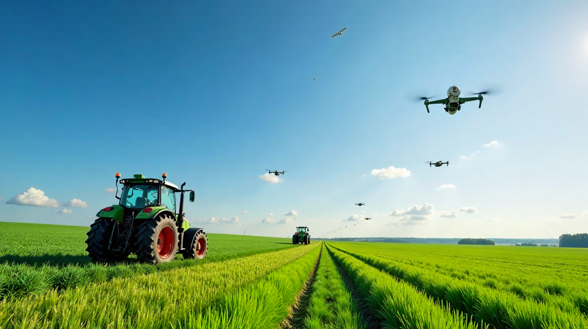 Die Rolle von Satelliten in der Landwirtschaft: Innovation, Technologie und Umweltschutz