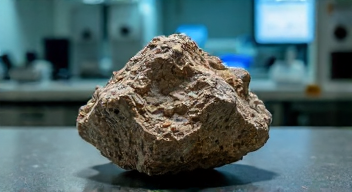 Einblick in die Forschungsergebnisse des Meteoriten (2/10)
