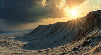 Einfluss des Sonnenwinds auf die Mondoberfläche (2/10)