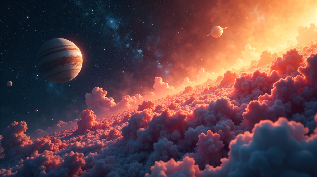 Entstehung von Monden: Einblicke in die Chemie und Physik junger Planetensysteme