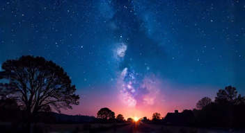Erinnerungen an den Sternenhimmel im April (1/10)