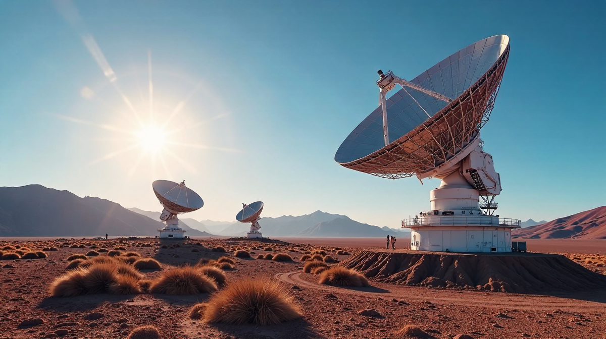 Faszination ALMA: Teleskope, Radiostrahlung und technologische Innovationen