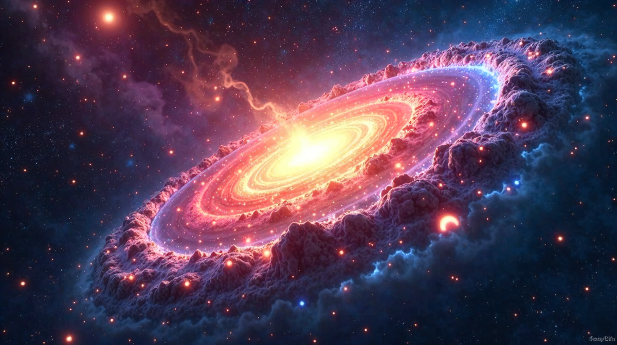 Galaxienhaufen: Radiorelikte, Stoßwellen und die Geheimnisse des Universums