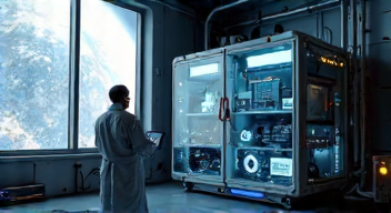 Ich erinnere mich an die ersten Versuche, Sauerstoff im All zu gewinnen (1/10)