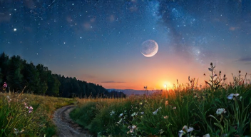 Ich erinnere mich an die Sommernächte am Himmel (1/10)