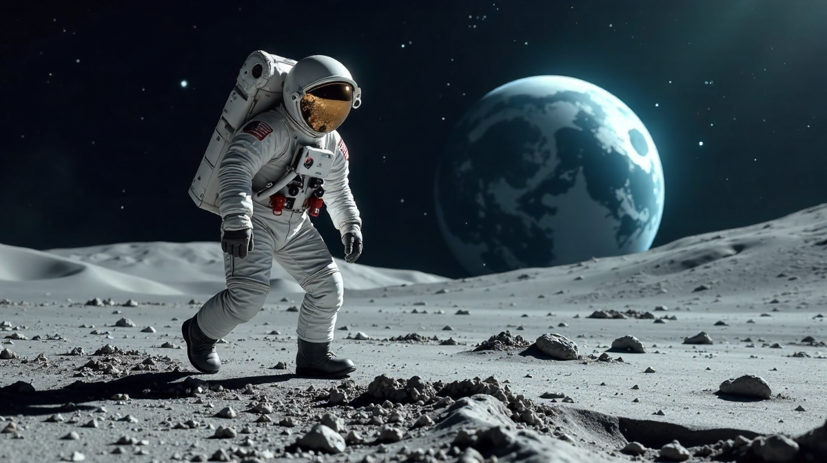 Mondlandungen: Herausforderungen, Staubwolken und die Zukunft der Raumfahrt