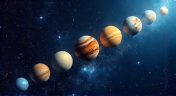 Perspektiven zu Planetenparaden sind faszinierend