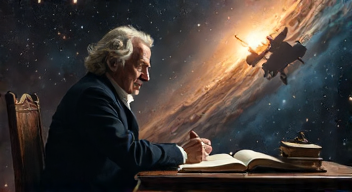 Philosophische Überlegungen zur Raumfahrt: Ich bin Immanuel Kant (5/10)