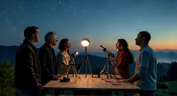 Soziale Aspekte der astronomischen Beobachtungen (6/10)