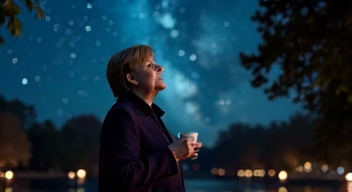 Soziale Aspekte der Sternschnuppenbeobachtung mit Dr. Angela Merkel (6/10)