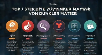 Das sind die Top 7 Schritte beim Verständnis von Dunkler Materie