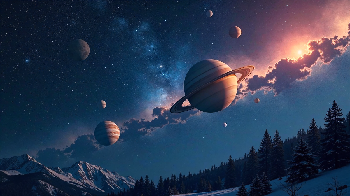 Die faszinierenden Planeten und Sternbilder im Februar: Entdeckungsreise am Himmel