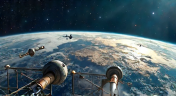 Ich über den Weltraumschrott und seine Gefahren (1/10)