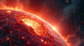 Einfluss des Wasserstoffs im Erdkern auf unsere Erde