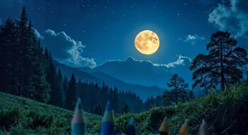 Künstlerische Reaktionen auf den Supermond (9/10)