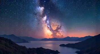 Mein unvergesslicher Blick zum Sternenhimmel (1/10)