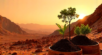 Meine Entdeckung des Pflanzenanbaus auf dem Mars (1/10)