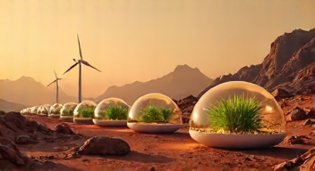 Zukunftsvisionen der Nahrungsmittelproduktion auf dem Mars (10/10)